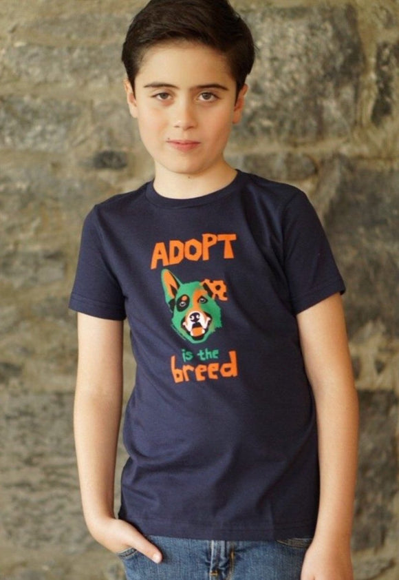 Adopt Boys Navy T-shirt